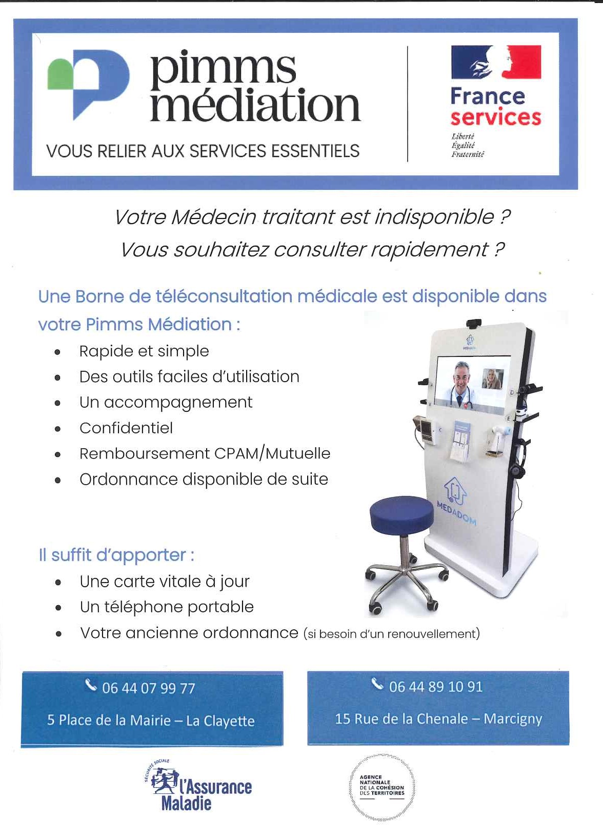 Borne de télémedecine